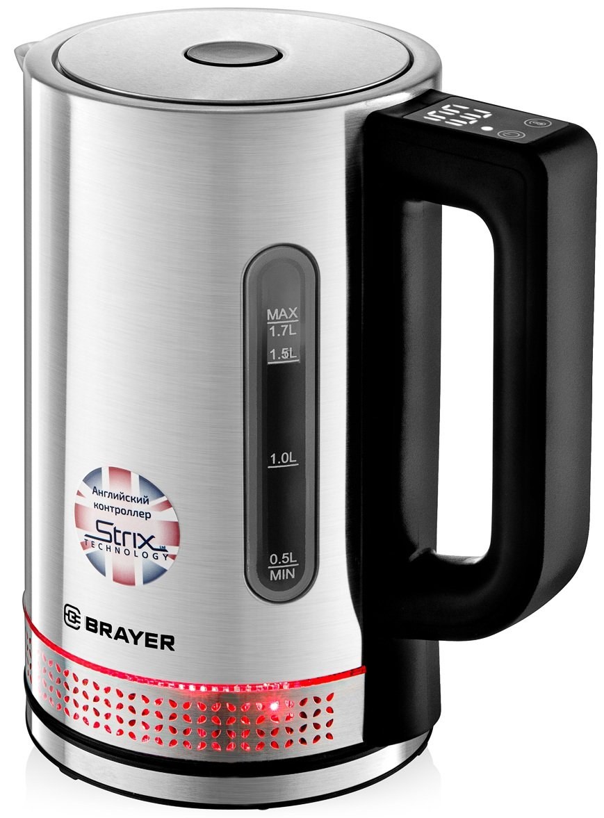Электрочайник Brayer BR1060 серебристый