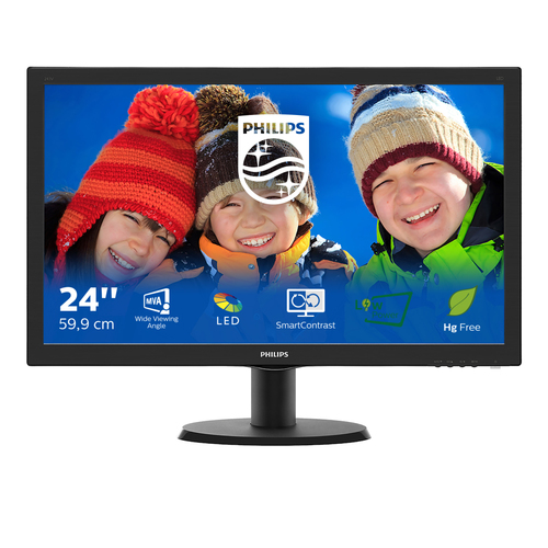 LCD монитор 23.6" Philips 243V5QSBA