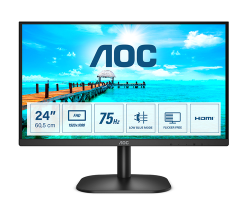 LCD монитор 23.8" AOC 24B2XHM2