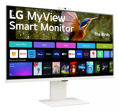 LCD монитор 31.5" LG 32SR85U-W белый IPS LED