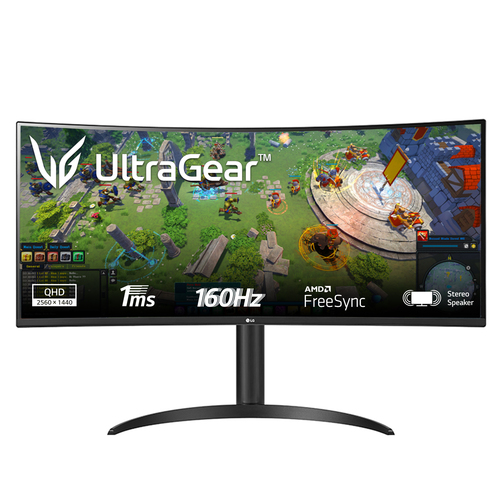LCD монитор 34" LG 34WP65C-B 3K 160GHz VA
