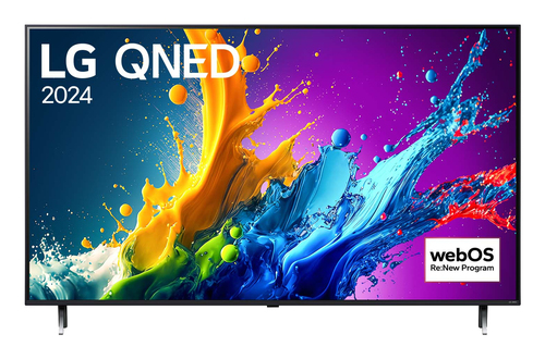 Телевизор 55" LG 55QNED80T6A черный 4K UltraHD, 3840x2160