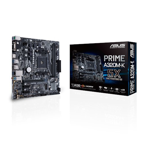 Маеринская плата Socket AM4 ASUS PRIME A320M-K