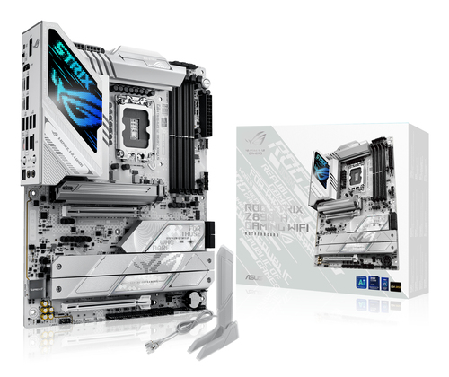 Материнская плата S1851 ATX Asus ROG STRIX Z890-A Gaming WiFi White DDR5