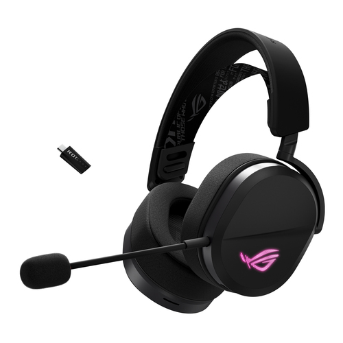 Гарнитура беспроводные ASUS A501 ROG PELTA (USB-C,2.4GHz/BT,309g,20Hz~20kHz,RGB Lighting)