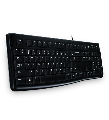 Клавиатура Logitech K120,USB,черная