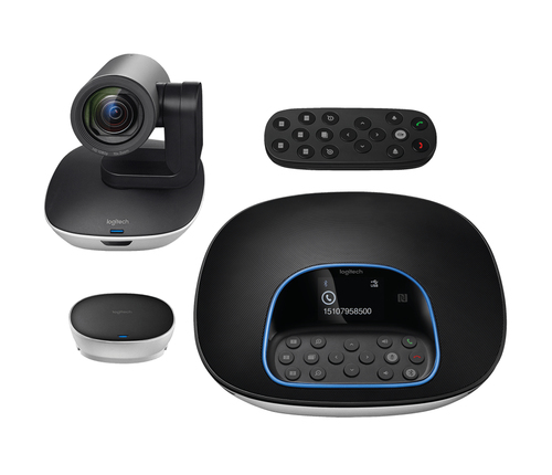 Веб-камера Logitech Conference Cam Group черный 2Mpix (1920x1080) USB2.0 с микрофоном (960-001058)