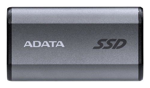 Накопитель SSD внешний ADATA SE880 1TB (USB 3.2 Gen2x2 Type-C, до 2000 MB/s, ultra-compact, серый)