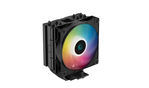 Кулер Deepcool AG400 BK ARGB (120мм, ARGB, Intel LGA1700/1200/1151/1150/1155, AMD AM5/AM4, Black)