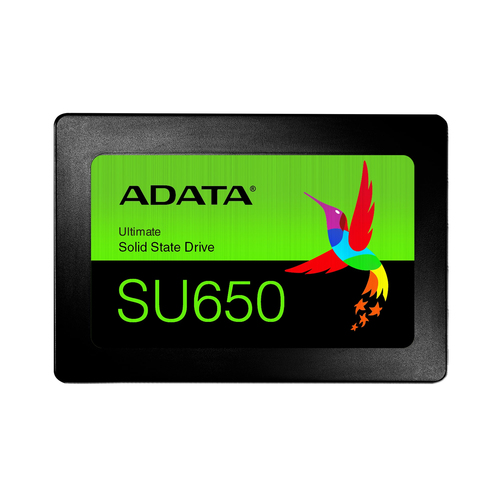 Накопитель SSD 2,5" SATAIII 512Gb ADATA Ultimate SU650 (3D TLC,R/W 520/450MB/s,IOPs 75000/40000,T
