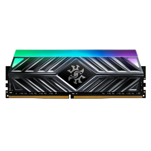 DIMM DDR4 32768Mb 2x16Gb 3000MHz ADATA XPG SPECTRIX D41 RGB Grey (Non-ECC,CL16) AX4U300016G16A-DT41