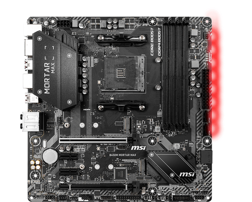 Мат.плата Socket AM4 MSI B450M Mortar MAX Micro-ATX