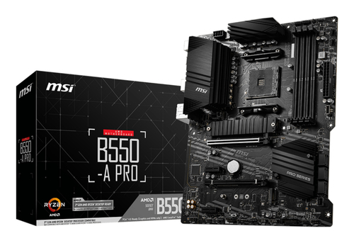 Мат.плата Socket AM4 MSI B550-A PRO