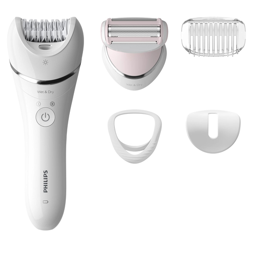 Philips эпилятор Series 8000 BRE710/00 Цвет:белый