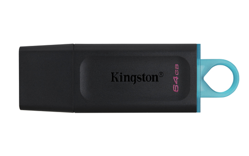 USB-флеш-накопитель 64GB Kingston DataTraveler Exodia DTX/64GB USB3.2 черный/голубой 