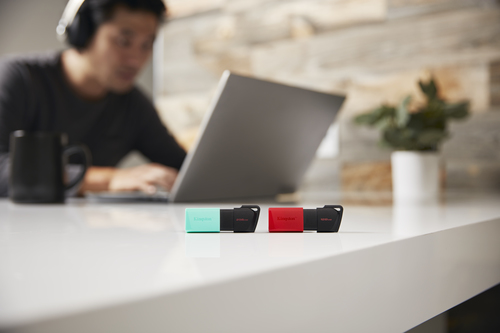 USB Flash накопитель 256Gb  Kingston DataTraveler Exodia M DTXM/256GB USB3.0 черный/зеленый