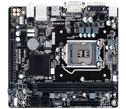 Мат.плата Socket 1151 GigaByte GA-H110M-S2V