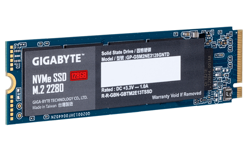 Накопитель SSD M.2 128Gb GIGABYTE (TLC PCIe Gen 3.0 x4, NVMe, R1550/W550)