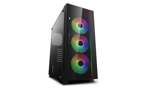 Корпус ATX Deepcool MATREXX 55 V3 ADD-RGB 3F (без БП,закаленное стекло,3хRGB LED спереди)