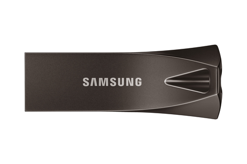 USB флеш-накопитель 128GB SAMSUNG BAR Plus, USB 3.1, 300 МВ/s, серый