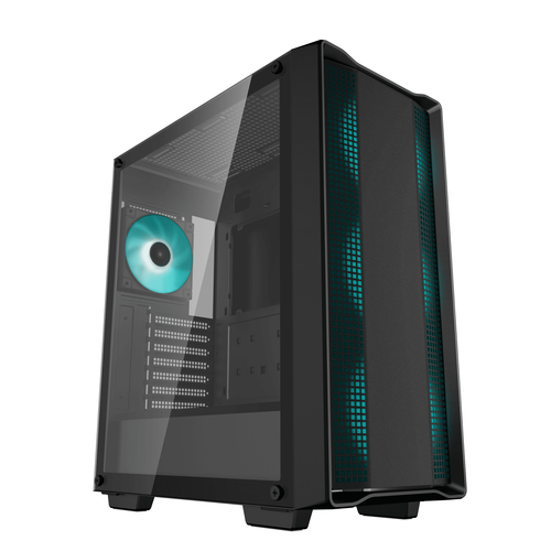 Корпус ATX Deepcool CC560 V2 черный (без БП ATX, 4x120mm 5x140mm 1xUSB2.0 audio bott PSU)