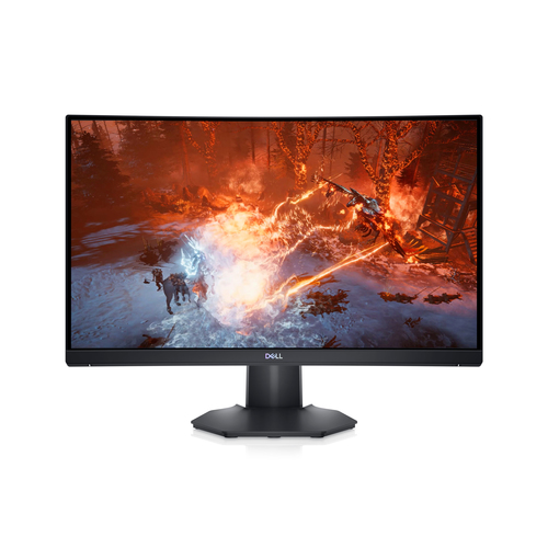 LCD монитор 23.6" DELL S2422HG FHD VA изогн. (165Hz,1ms,178/178,350cd/m,3000:1,2xHDMI 2.0,DP 1.2,FRE