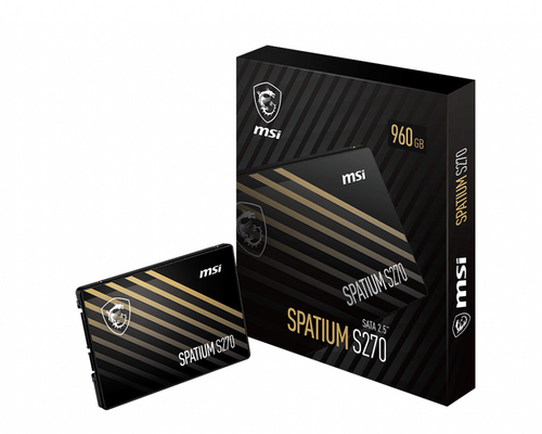 Накопитель SSD SATAIII 2.5" 240Gb MSI SPATIUM S270 