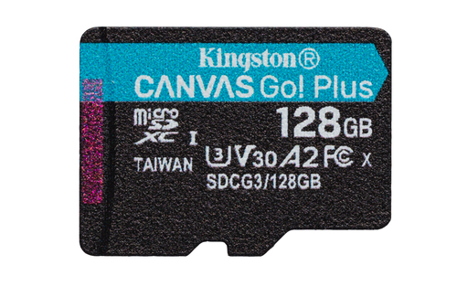 Карта памяти MicroSDXC 128Gb Kingston SDCG3/128GBSP Canvas Go! Plus w/o adapter