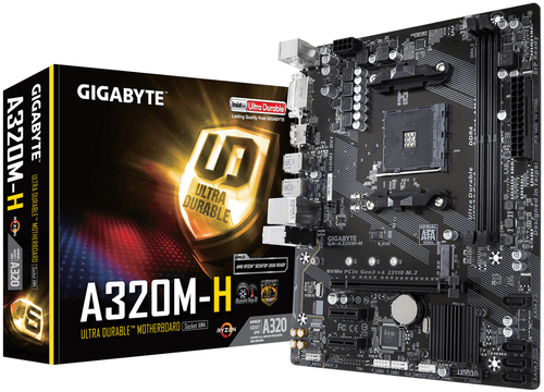 Материнская плата GIGABYTE GA-A320M-H R1