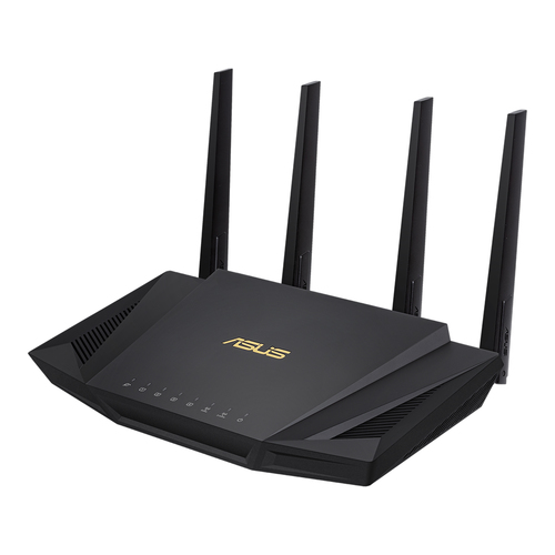Маршрутизатор ASUS RT-AX58U AX3000 10/100/1000BASE-TX черный