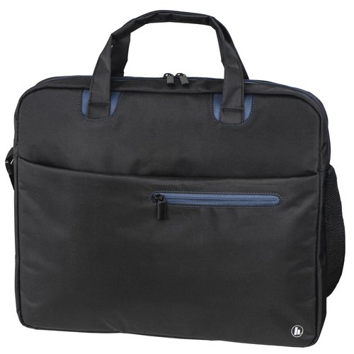 Сумка для ноутбука 15.6" Hama Sydney, черный/синий, полиэстер
