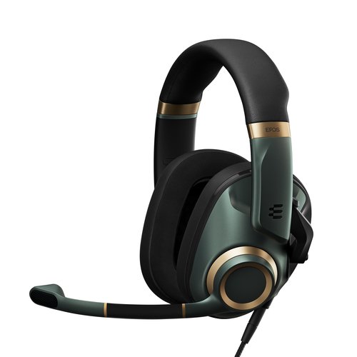 Наушники с микрофоном EPOS H6 PRO Closed зелёная (Sennheiser,mini jack 3.5 мм,PC/Soft phone,Xbox One