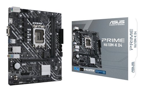 Материнская плата ASUS PRIME H610M-K D4