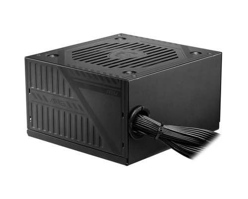 Блок питания ATX 500W MSI MAG A500DN (80+ White, APFC, 120мм, 5×SATA)