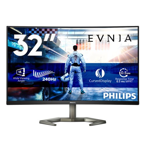 LCD монитор 32" Philips 32M1C5200W/00 изогнутый FHD VA 240Hz 0.5ms