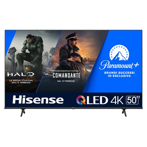 Телевизор Hisense 50" 50E7KQ черный 4K Ultra HD 60Hz