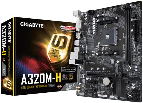 Материнская плата GIGABYTE GA-A320M-H R