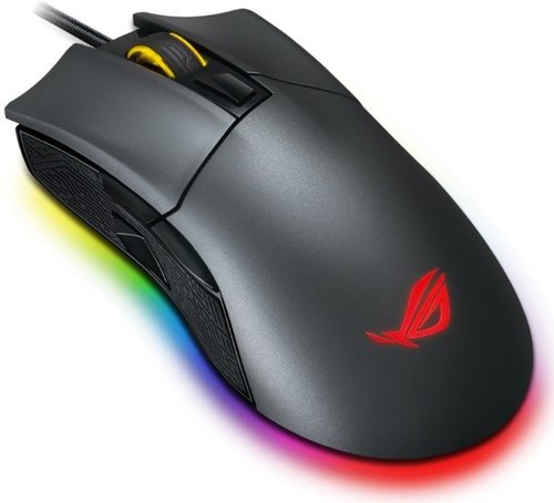 Игровая мышь ASUS ROG Gladius II RGB (19000 dpi, светодиодный, USB Type-A, кнопки - 6) 