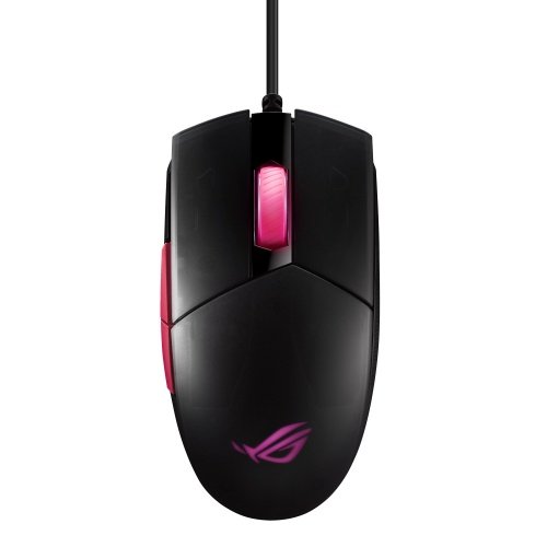 Мышь беспроводная ASUS P512 ROG STRIX IMPACT II EP/MS,черный (6 кнопок,62000DPI)