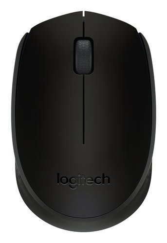Мышь беспроводная оптическая Logitech B170 черный/темно-серый (1000dpi)