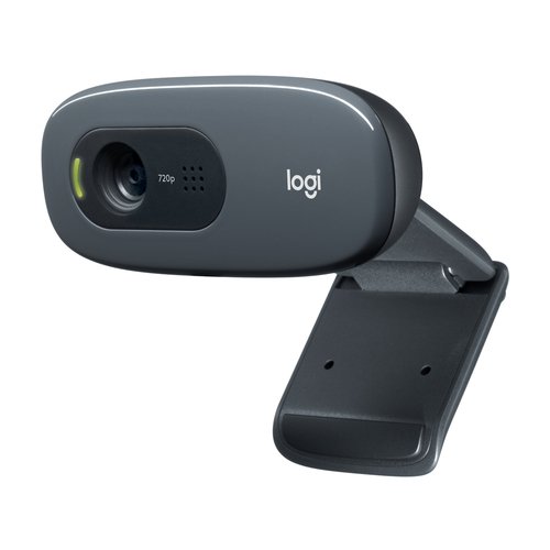 Веб-камера Logitech HD Webcam C270 черный 0.9Mpix (1280x720) USB2.0 с микрофоном