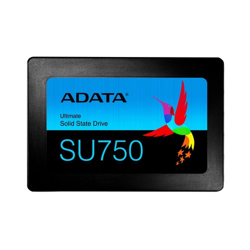 Накопитель SSD 2,5" SATAIII 1024Gb ADATA Ultimate SU750 (3D TLC,R/W 550/520MB/s,IOPs 75 000/65 000,T