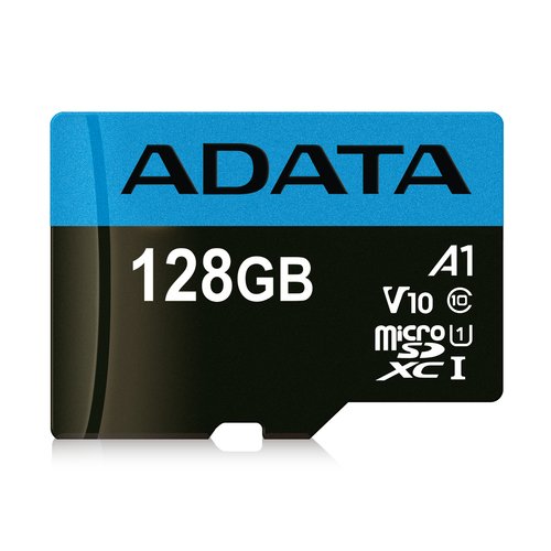 Карта памяти MicroSDXC 128Gb A-DATA Premier Pro+adapter Class 10 85Мб/с