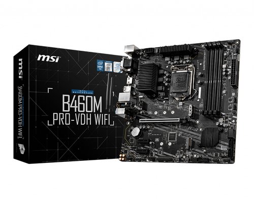 Материнская плата Socket 1200 MATX MSI B460M PRO-VDH WiFi
