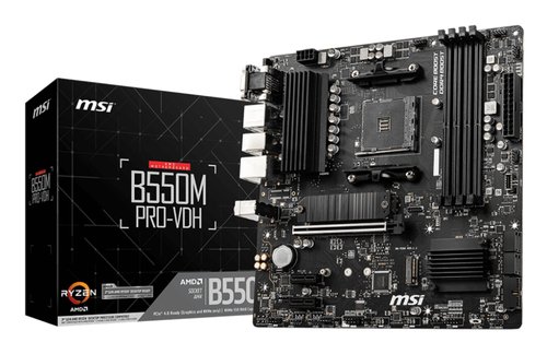 Мат.плата Socket AM4 mATX MSI B550M PRO-VDH DDR4 MSI