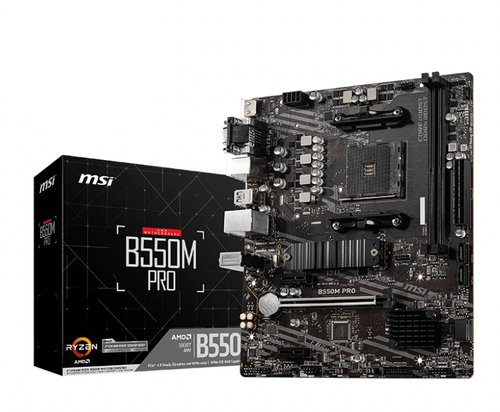 Мат.плата Socket AM4 MATX B550M PRO MSI