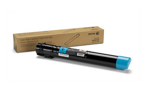 Тонер-картридж Xerox Phaser 7500 106R01443 (17.8k) Cyan БУЛАТ s-Line