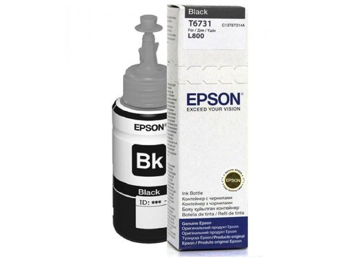 Контейнер с черными чернилами EPSON 673