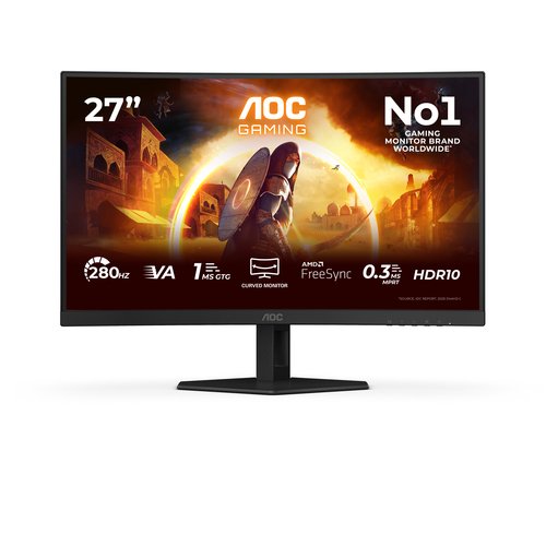LCD Монитор AOC 27" C27G4ZXE VA 280Hz 0.3ms FHD