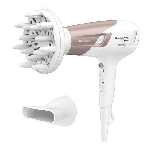 Фен Rowenta CV5830F0 2100Вт белый/розовый